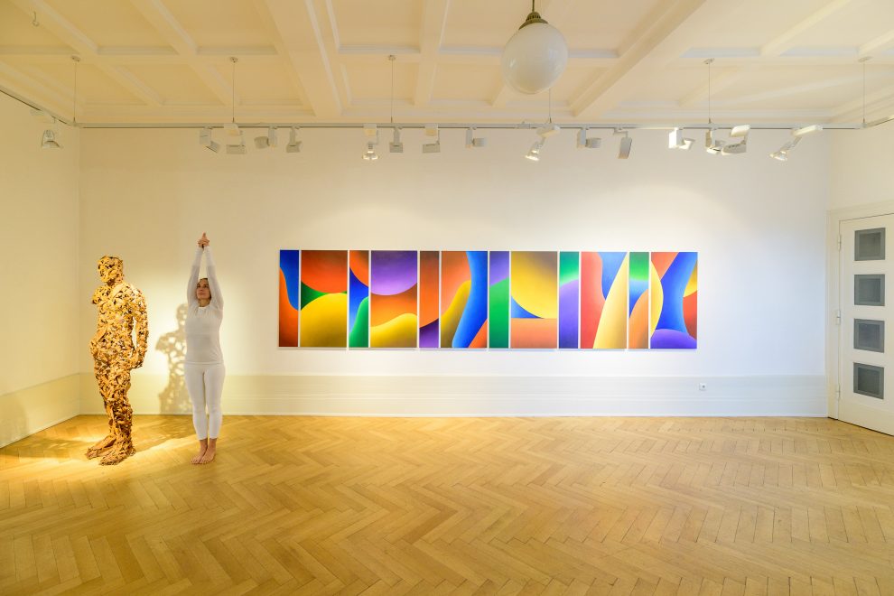 Yoga in der Galerie Schmalfuss Berlin