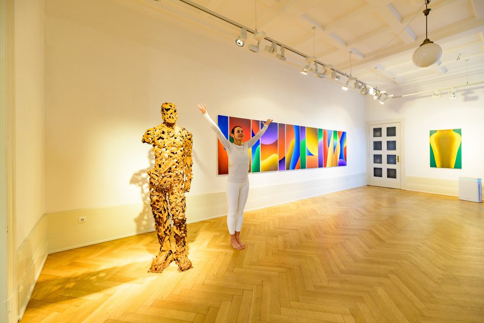 Yoga in der Galerie Schmalfuss Berlin