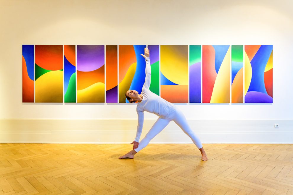 Yoga in der Galerie Schmalfuss Berlin